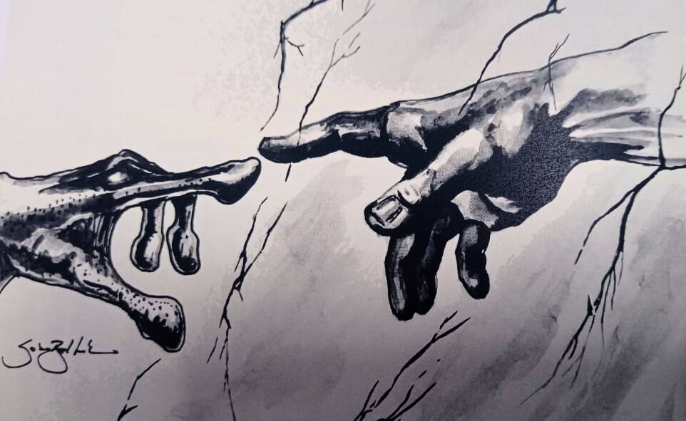 Ilustração caso ET de Varginha. Autópsia realizada pelo Dr. João Janini do Militar que morreu após atender a ocorrência e possível captura do ET.